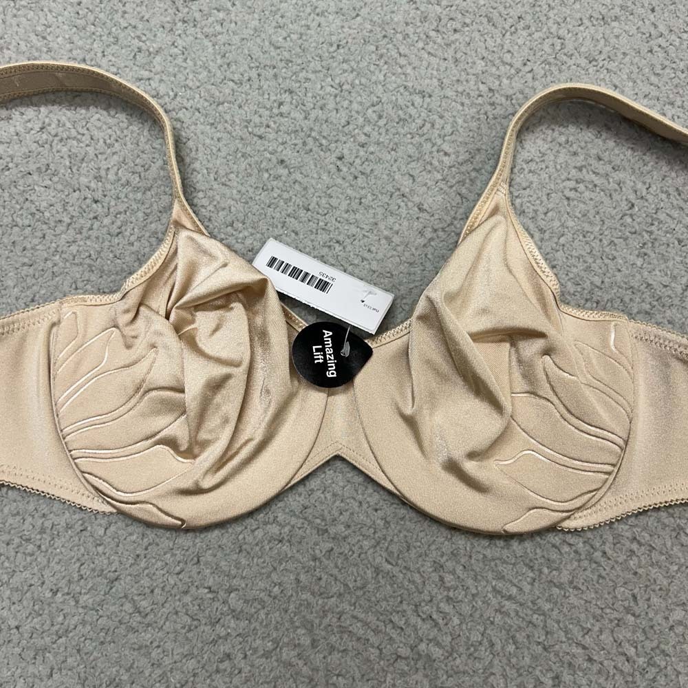 Bali Bra 36D T-Shirt Bra 3353 Live It up seamless Underwire Bra NWT